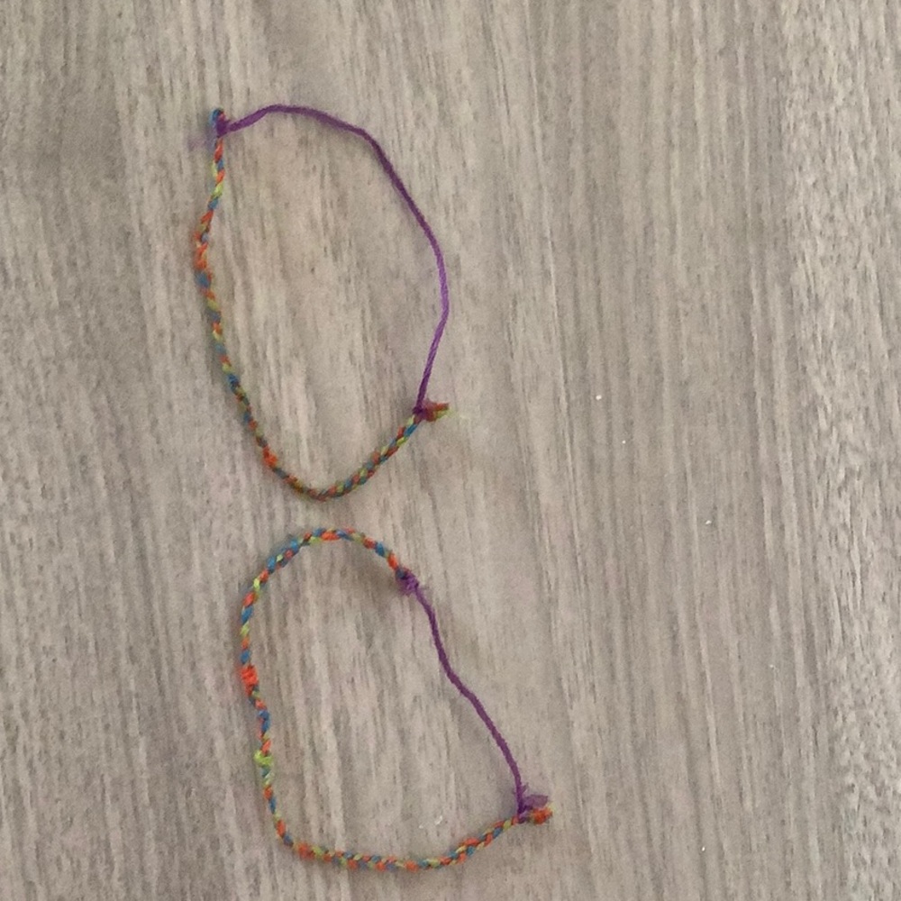 Cute, homemade best friend bracelet